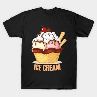 love ıce cream T-Shirt